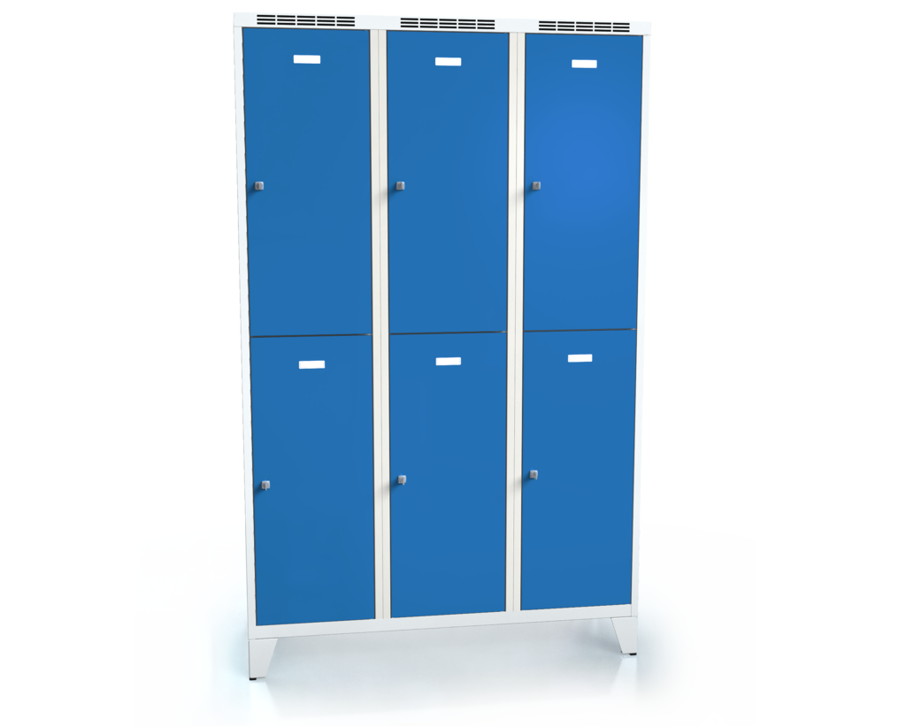  Divided cloakroom locker ALDOP with feet 1920 x 1200 x 500